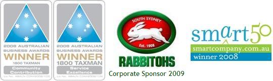 ARW awards and Rabbitohs sponsor for 2009